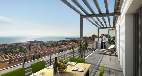 ST-PIERRE-LA-MER (Languedoc-Roussillon) - Appartements neufs du T2 au T4