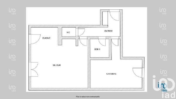Appartement à vendre 2 pièces 55 m² Lille