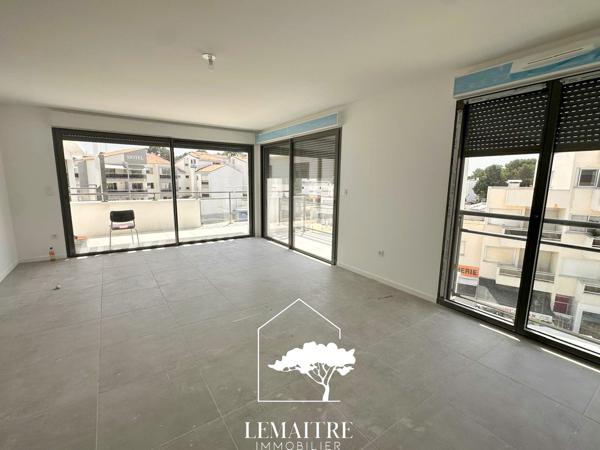 Appartement neuf toit terrasse sur la Palmyre