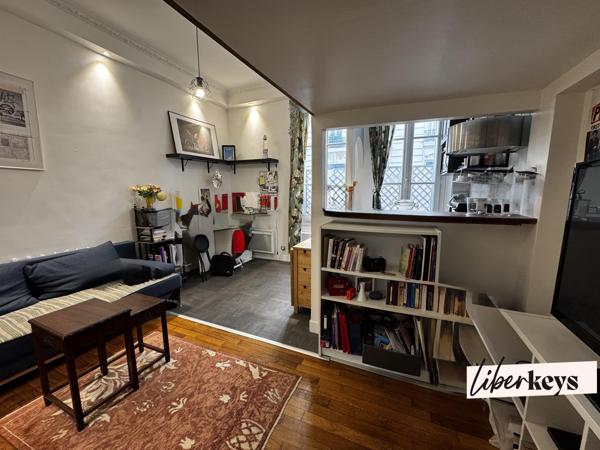 Paris 15e – Studio 27 m² avec mezzanine – Loué