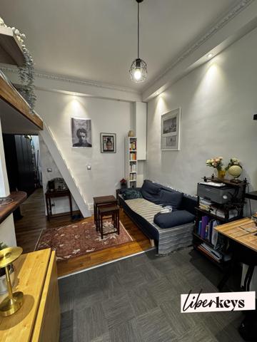 Paris 15e – Studio 27 m² avec mezzanine – Loué
