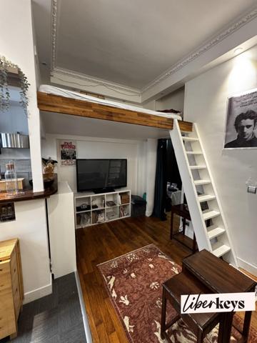 Paris 15e – Studio 27 m² avec mezzanine – Loué