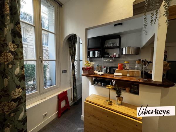 Paris 15e – Studio 27 m² avec mezzanine – Loué