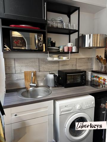 Paris 15e – Studio 27 m² avec mezzanine – Loué