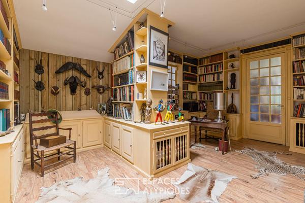 Maison familiale bucolique face au Parc de l’Ermitage