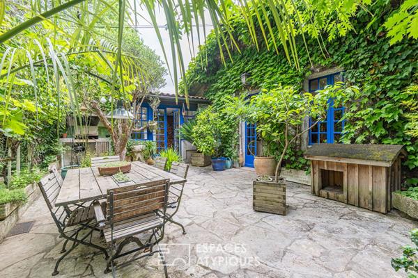 Maison familiale bucolique face au Parc de l’Ermitage
