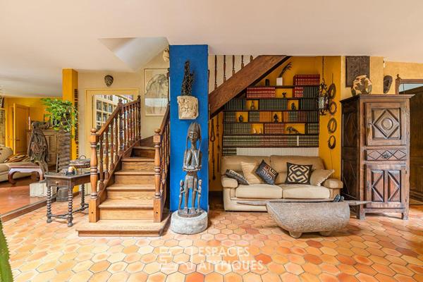 Maison familiale bucolique face au Parc de l’Ermitage