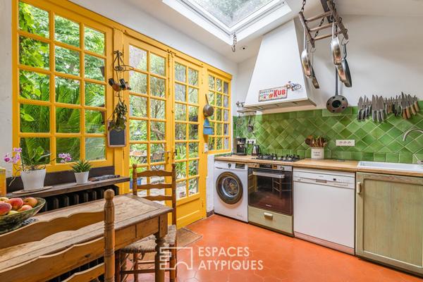 Maison familiale bucolique face au Parc de l’Ermitage