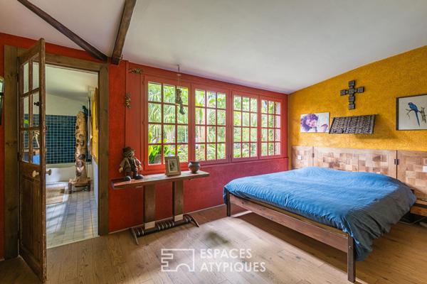 Maison familiale bucolique face au Parc de l’Ermitage