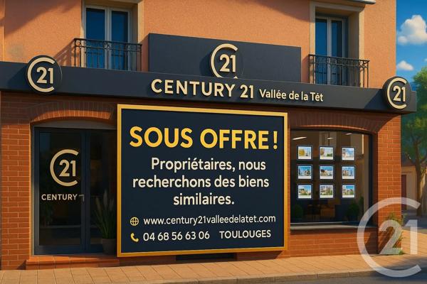 Maison à vendre  6 pièces - 160,36 m 2   ESTAGEL  - 66