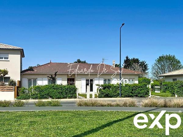 Maison de plain-pied de 124 m² à rafraîchir – 3 chambres + bureau et garage – sur 520 m² de terrain