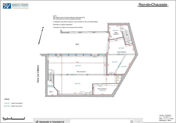 à vendre  372,80 m2 LA GARENNE COLOMBES - 92