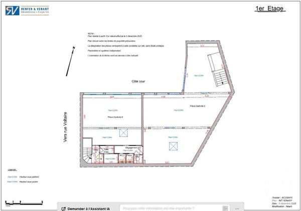 à vendre  372,80 m2 LA GARENNE COLOMBES - 92