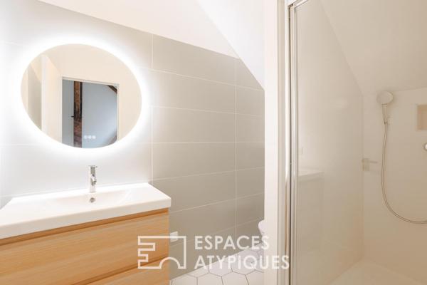 Maison de charme rénovée avec piscine chauffée à 100 mètres de l’océan