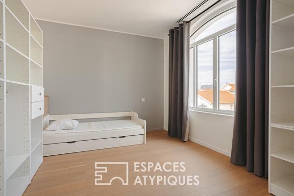 Maison de charme rénovée avec piscine chauffée à 100 mètres de l’océan