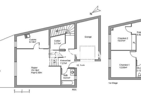 Location Maison 3 pièces 81.3 m² - 288 RUE CADILLON Mont De Marsan 40000