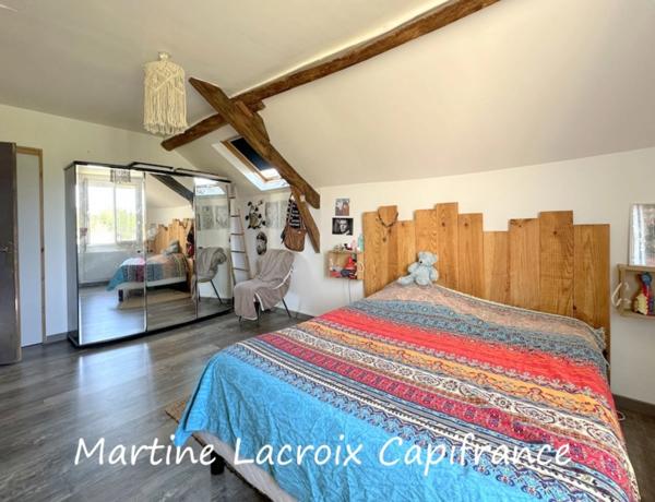 Dpt SARTHE (72), à vendre proche de LA FERTE BERNARD - MAISON DE CAMPAGNE P6 de 146 M² - Terrain de 5784 M²
