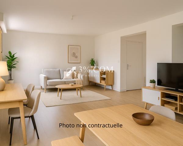 Appartement 3 pièce(s) 2 chambre(s) 60.72 m²