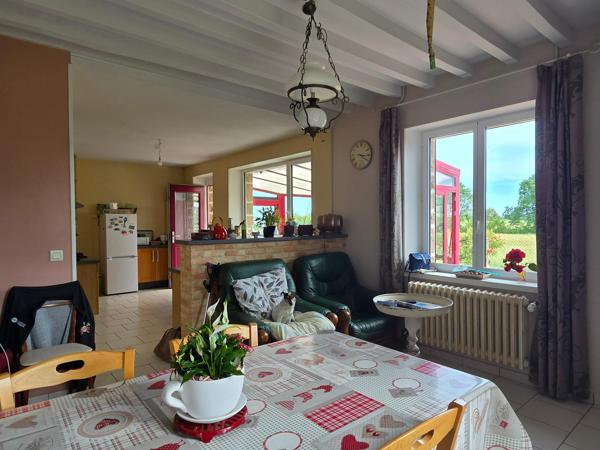 Maison à TEURTHEVILLE-BOCAGE, 50630 - 5 pièces 107m²