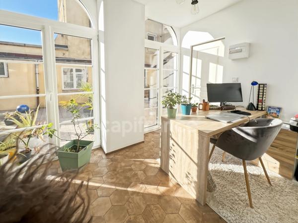 À VENDRE - BOULOGNE-SUR-MER - APPARTEMENT DUPLEX 96,23 M2 - 5 PIÉCES - 2 TERRASSES - JARDIN PRIVATIF 800 M2 - 1 PLACE DE PARKING