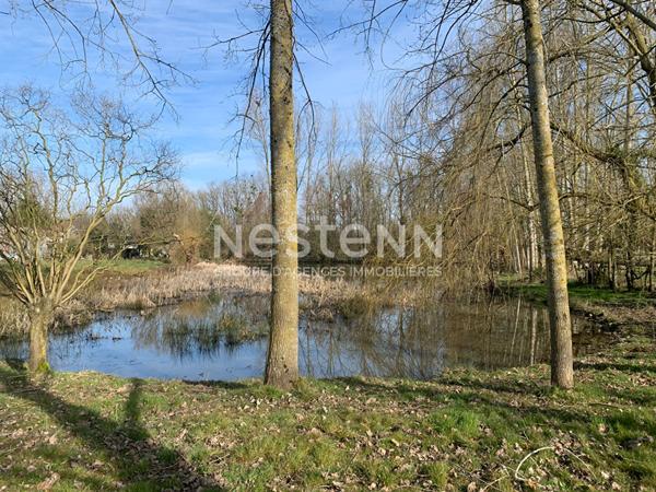 Maison avec étang à La Chapelle Saint Laurent 5 pièce(s)