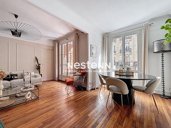 ISSY LES MOULINEAUX - Appartement 2 pièces avec balcon charme de l'ancien