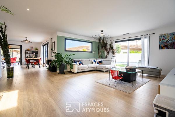 Maison contemporaine secteur Mas Vermeil / Cabestany en autoconsommation électrique