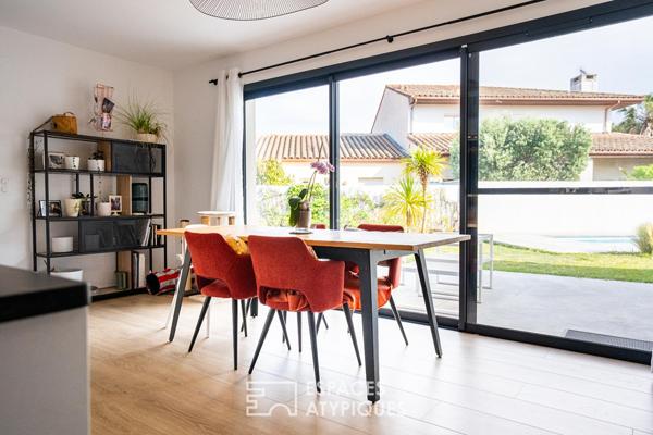 Maison contemporaine secteur Mas Vermeil / Cabestany en autoconsommation électrique