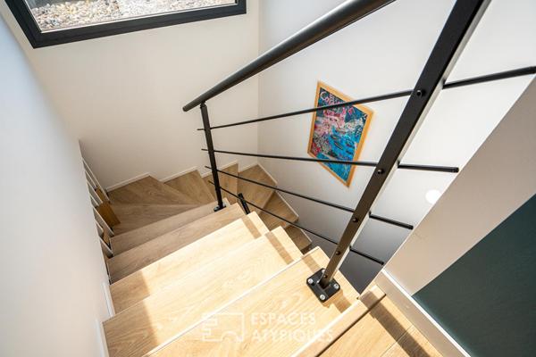 Maison contemporaine secteur Mas Vermeil / Cabestany en autoconsommation électrique