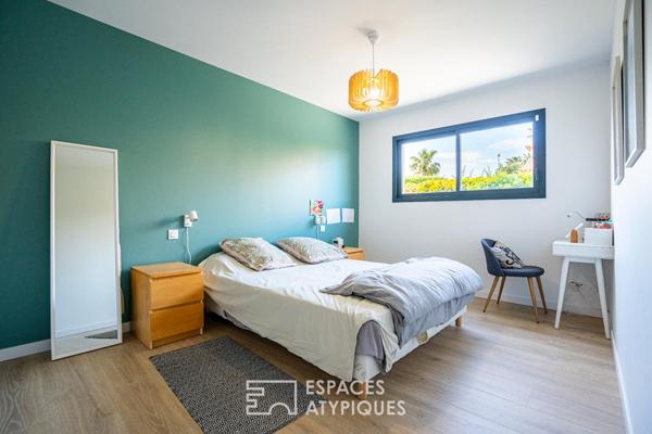 Maison contemporaine secteur Mas Vermeil / Cabestany en autoconsommation électrique