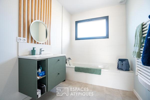 Maison contemporaine secteur Mas Vermeil / Cabestany en autoconsommation électrique