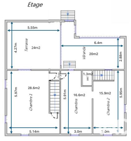 Maison à vendre 6 pièces 170 m² Jouy-en-Josas