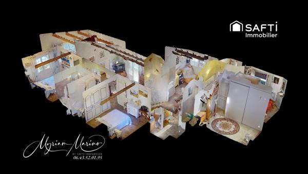 LES ISSAMBRES – Villa 7 pièces avec vue mer panoramique sur la baie de Saint-Tropez