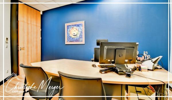 Local commercial à vendre 5 bureaux 157 m² à Troisfontaines (57), aménagé, avec climatisation réversible