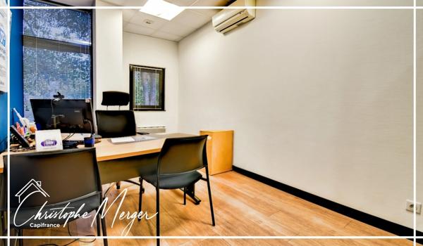 Local commercial à vendre 5 bureaux 157 m² à Troisfontaines (57), aménagé, avec climatisation réversible