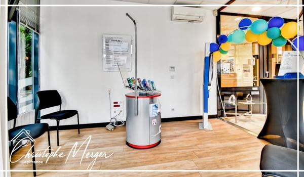 Local commercial à vendre 5 bureaux 157 m² à Troisfontaines (57), aménagé, avec climatisation réversible