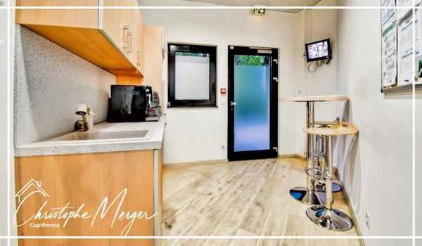 Local commercial à vendre 5 bureaux 157 m² à Troisfontaines (57), aménagé, avec climatisation réversible