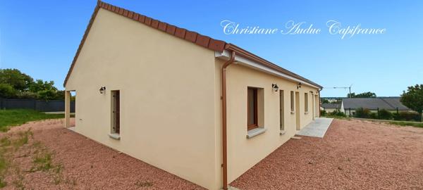 Paray le Monial, Villa de plain pied de 116 m² avec 3 chambres sur parcelle de terrain de 731 m²