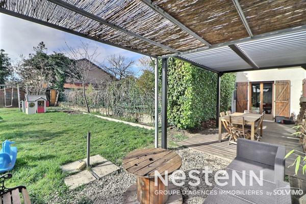 Saint-Priest La Fouillouse Maison 4 pièces 122.61m², terrasse, jardin 277m²