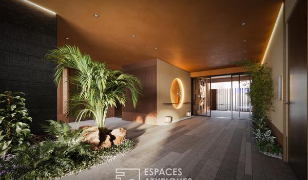 Appartement atypique avec terrasse et commerces à pied