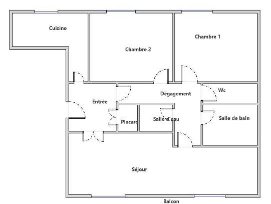 Appartement
         4 pièces
        - 94 m² Exclusivité 249 000 € *