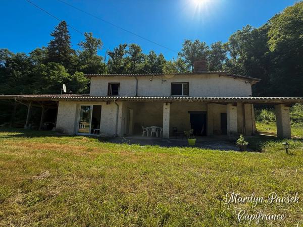 Propriété de charme avec 3,5 hectares – Ancien moulin rénové – Secteur Sermentizon
