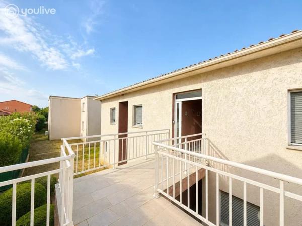 Appartement T3 en dernier etage sans vis a vis