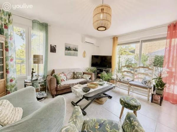 Appartement T3 en dernier etage sans vis a vis