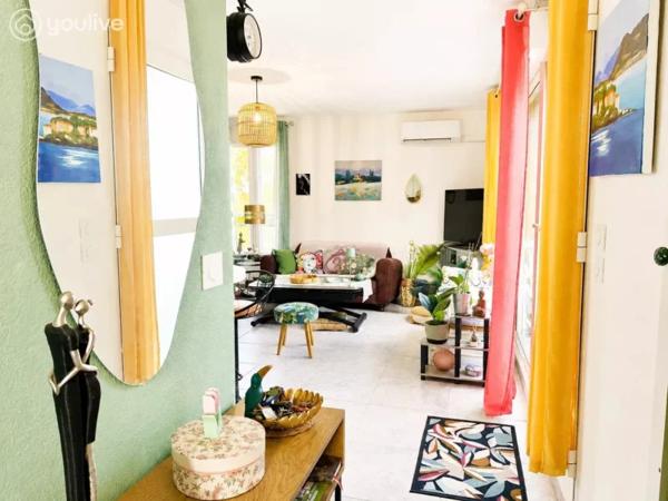 Appartement T3 en dernier etage sans vis a vis
