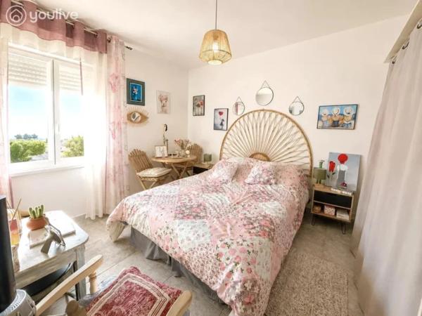 Appartement T3 en dernier etage sans vis a vis