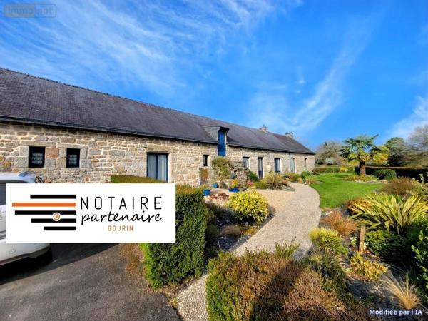 Maison à vendre à Plouray dans le Morbihan (56770), ref : 56071-2631