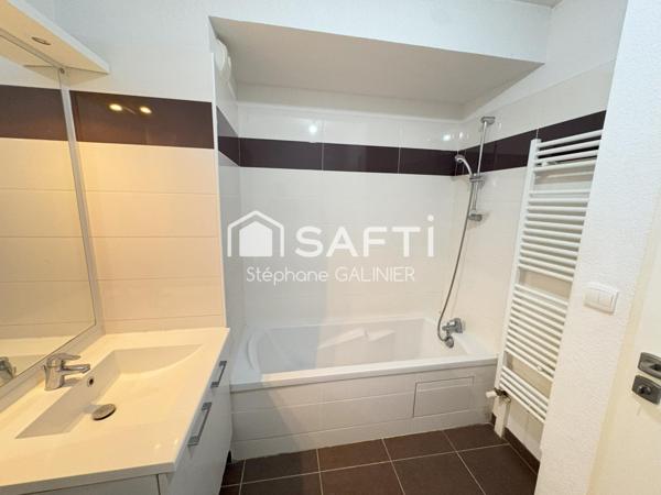Saint-Orens – Bel appartement T3 avec balcon & 2 parkings