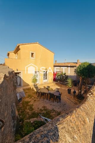 Vue dégagée sur l’Alaric, maison lumineuse !