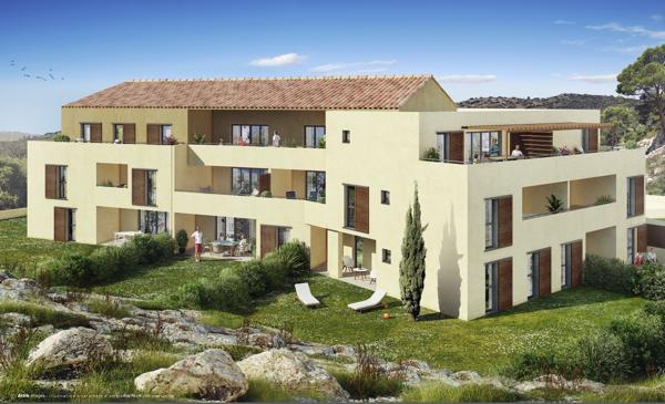 Appartement neuf T4 de 87m2 avec 150m2 de jardin